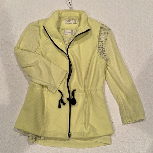 SET 2 PIECES SHIRT/VEST CHICO’S SM-M - Picture 4 of 15